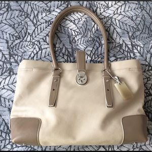 Tumi Villa Turin Beige Tote